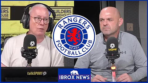 Jim White and Danny Murphy have offered their verdict on Rangers
Credit: talkSPORT on YouTube