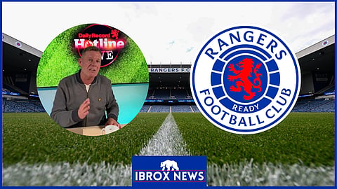 Keith Jackson has shared his verdict on Rangers. (Credit: Daily Record via X).