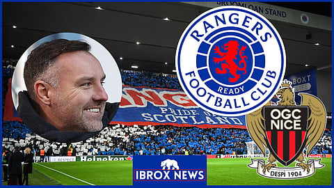 Kris Boyd in hysterics over "incredible" Nice v Rangers moment.