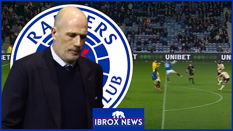 Rangers were lucky in controversial incident v Hearts (Credit - Imago/BBC Scotland)