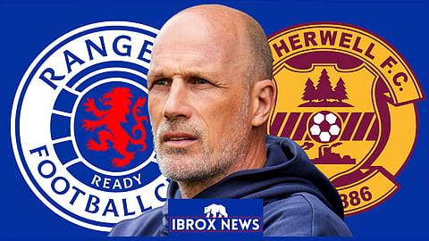 Philippe Clement faced Motherwell with his Rangers job under threat
