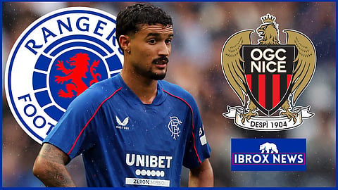 Rangers left-back Jefte performed well v Nice (credit: Imago)