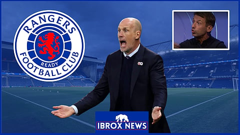 Neil McCann spoke about Rangers boss Philippe Clement (Credit: BBC Sportscene).