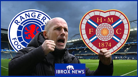 Rangers took on Hearts on Sunday, 10 November.