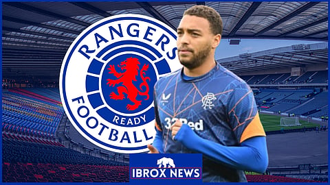 Rangers striker, Cyriel Dessers. (Credit - Imago)