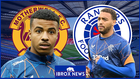 Hamza Igamane MOTM in Motherwell v Rangers. (Credit - Imago)