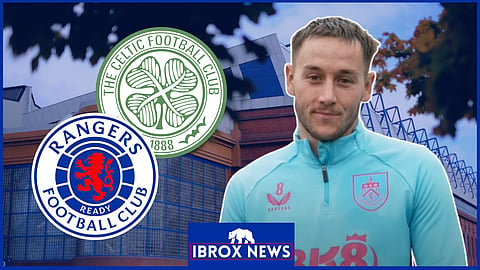 Rangers and Celtic are interested in Burnley star Josh Brownhill. Credit: Sky Sports YouTube