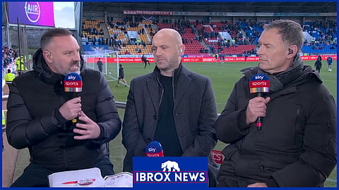 Kris Boyd and Chris Sutton clash live on air before Rangers win v St Johnstone. Credit: Sky Sports