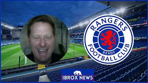 Michael Stewart in hysterics (Credit: Premier Sports)