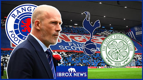 Philippe Clement comments slammed at Rangers ahead of Tottenham & Celtic clashes. Credit: Imago