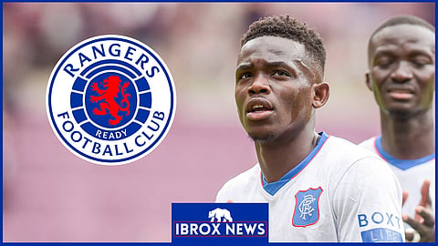 Rabbi Matondo has struggled to stay fit at Rangers. Credit: Imago