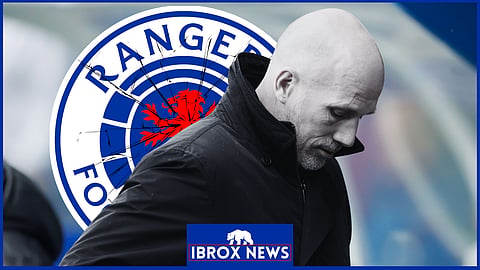 Philippe Clement is under pressure at Rangers (credit: Imago)