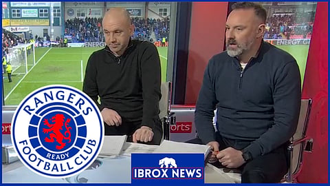 Kris Boyd and James McFadden shared their thoughts on the Rangers game (Credit: Sky Sports Scotland),