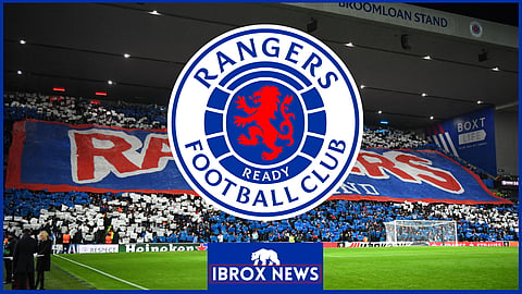 Rangers supporters at Ibrox.
