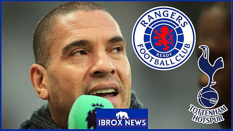 Stan Collymore shared his views on Rangers fans v Tottenham at Ibrox