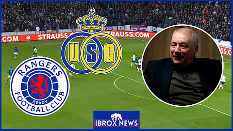 Ally McCoist reacts to "controversial" Rangers moment v Union SG. Credit: TNT Sports
