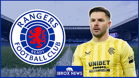 Jack Butland joined Rangers in 2023. Credit: Imago