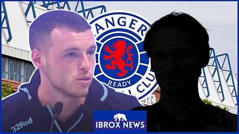 Leon King could be done at Rangers. Credit: Rangers YouTube / Burnley YouTube