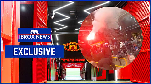 Rangers are subject of a UEFA report after footage from Manchester