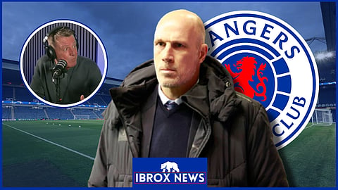 Keith Jackson is not impressed by Philippe Clement at Rangers. (Credit - Imago)