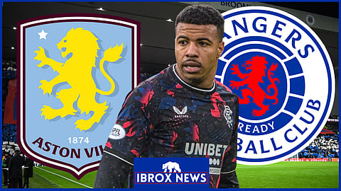 Rangers striker Hamza Igamane is wanted by Aston Villa. (Credit: Imago)