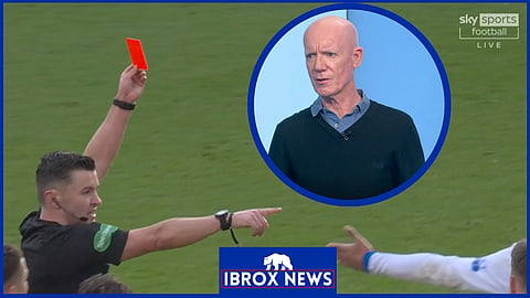 Dermot Gallagher has spoken out on the red card for Rangers star Mohamed Diomande (Credit: Sky Sports Football)