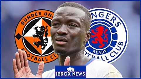 Rangers midfielder Mohamed Diomande. (Credit: Imago)