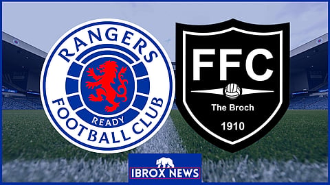 Rangers faced Fraserburgh in the Scottish Cup.