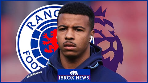 Rangers striker Hamza Igamane. (Credit: Imago)