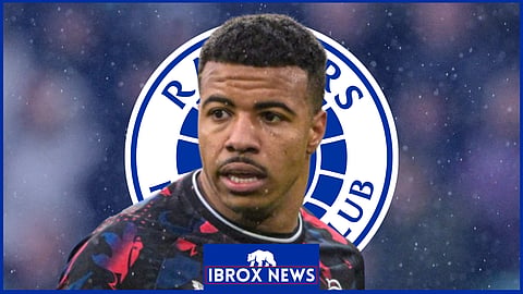 Rangers striker Hamza Igamane. (Credit: Imago)