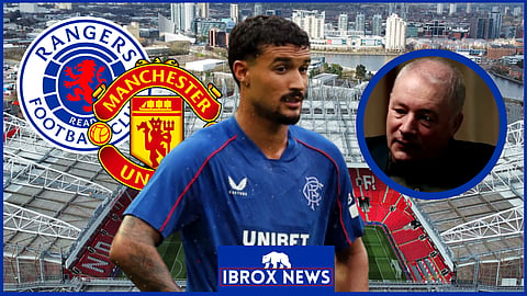 Jefte was criticised for Manchester United's winner against Rangers (Credit: Imago/TNT Sports)