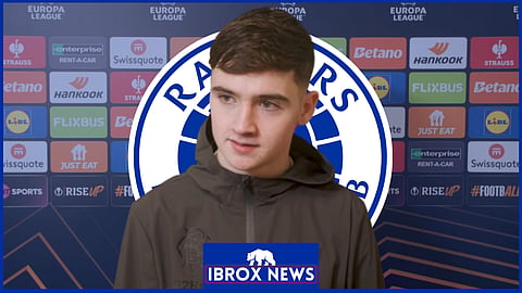 Rangers ace Findlay Curtis. (Credit: Rangers Football Club on YouTube)