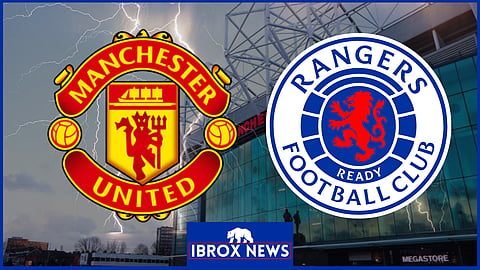 Rangers fell to defeat against Manchester United. (Credit: Imago)