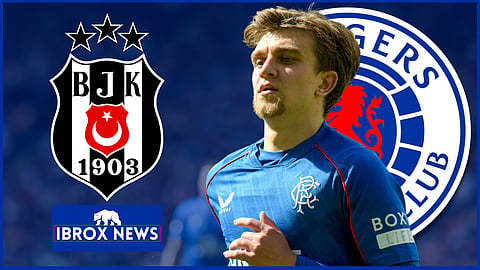 Rangers defender Ridvan Yilmaz has been linked with a move to Besiktas (credit: Imago)