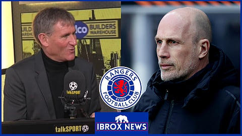 Simon Jordan has shared his thoughts on Philippe Clement at Rangers. Credit: talkSPORT