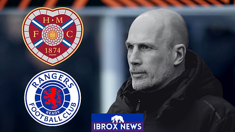Philippe Clement is under pressure ahead of Hearts v Rangers. (Credit: Imago)