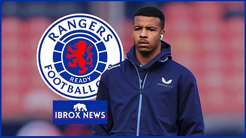 Rangers striker Hamza Igamane. (Credit: Imago)