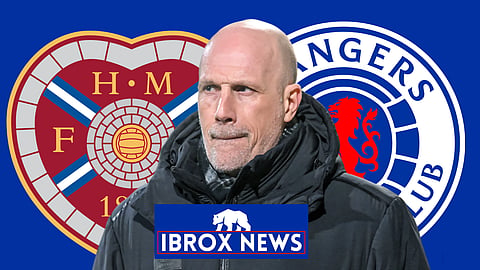 Rangers take on Hearts. (Credit: Imago)