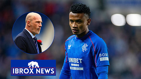 Philippe Clement talks about Rangers attacker Oscar Cortes. (Credit:Imago)