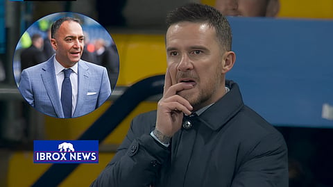 Rangers interim boss Barry Ferguson. (Credit: Sky Sports Football)