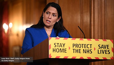 Covid-19 vaccines are solid, safe: Priti Patel’s message to British Indians