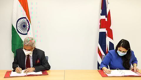 Priti Patel, Jaishankar sign off groundbreaking UK-India youth mobility deal