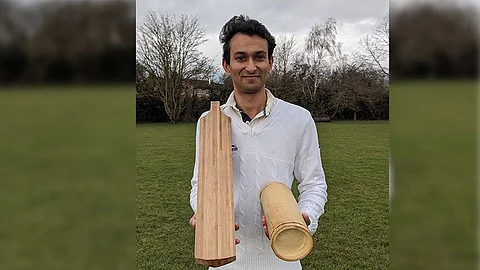 Howzat? Bamboo bats hit the sweet-spot for Dr Darshil Shah of Cambridge University