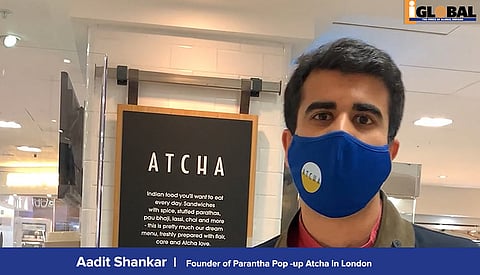 Grab-and-go Indian kitchen Atcha brings parantha pop-up to London