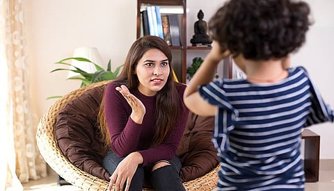 Smacking children does not improve their bad behaviour patterns