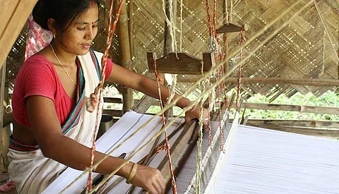 Investing in fighting climate change with silk weaves