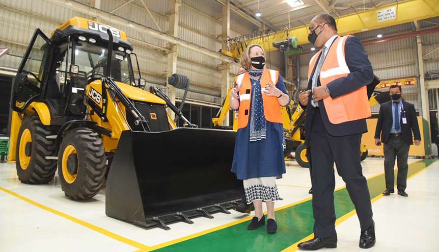 UK Trade Secretary Anne-Marie Trevelyan in New Delhi