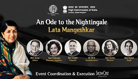 Nehru Centre London pays moving tribute to Lata Mangeshkar