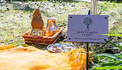 British Hindus embrace Queen’s Green Canopy project