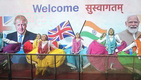 Boris Johnson in India to deepen strategic ties